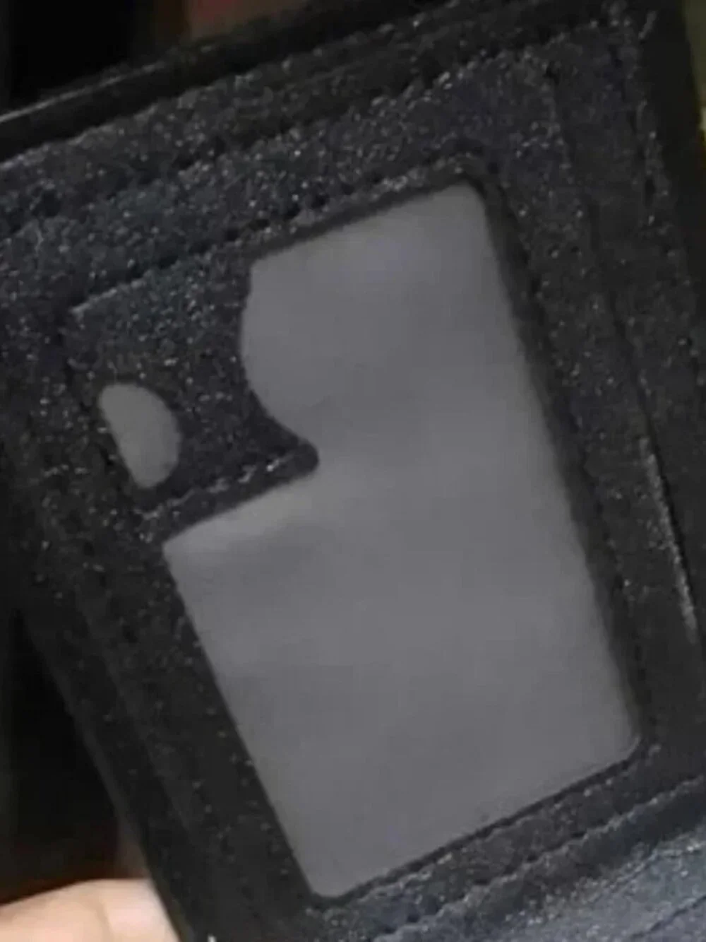 Brand NEW Black Men's Short Foldable Billfold Wallet Card Slots Vegan Leather